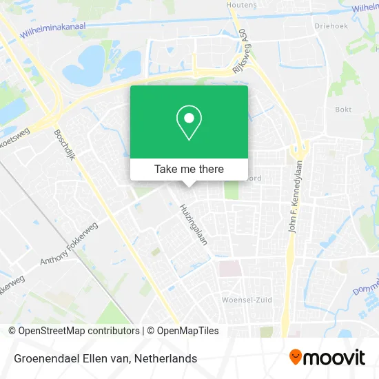 Groenendael Ellen van map