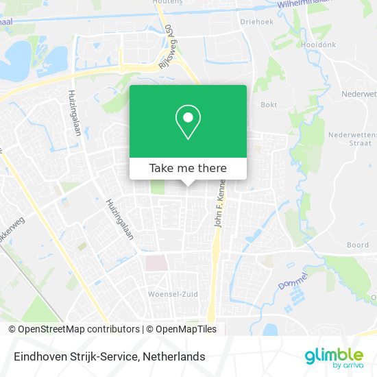 Eindhoven Strijk-Service Karte