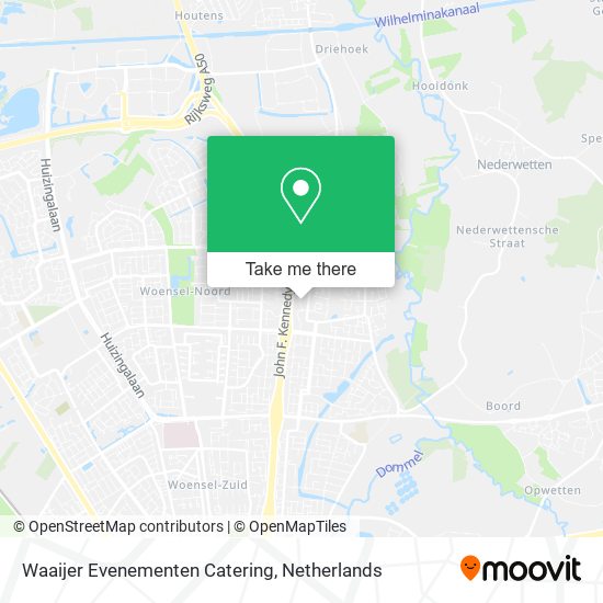 Waaijer Evenementen Catering map