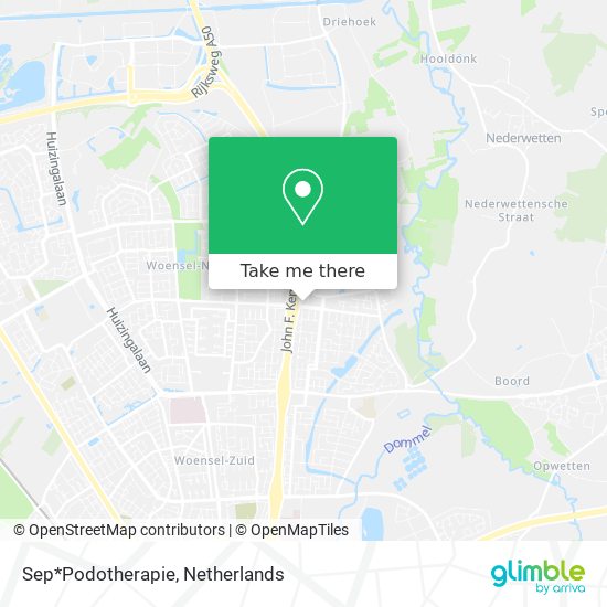 Sep*Podotherapie map