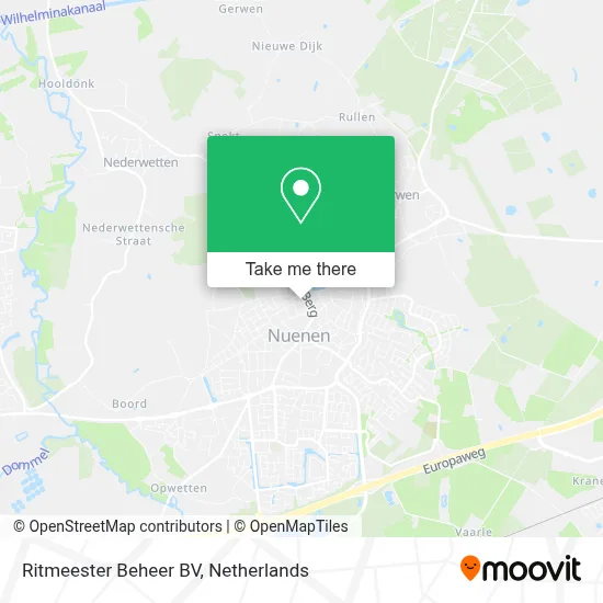 Ritmeester Beheer BV Karte