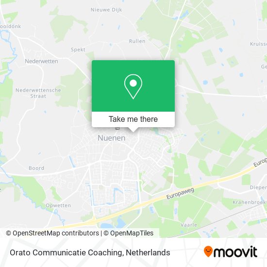 Orato Communicatie Coaching Karte