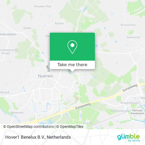 Hover1 Benelux B.V. Karte
