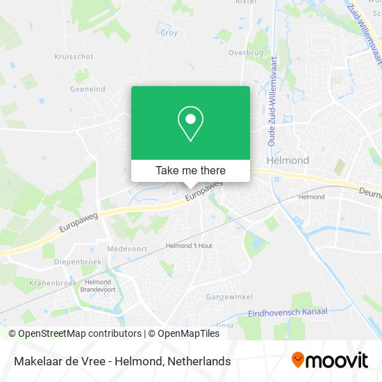 Makelaar de Vree - Helmond map