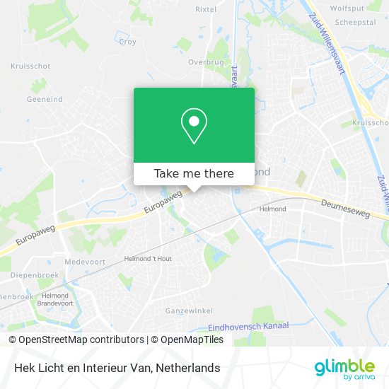 Hek Licht en Interieur Van map