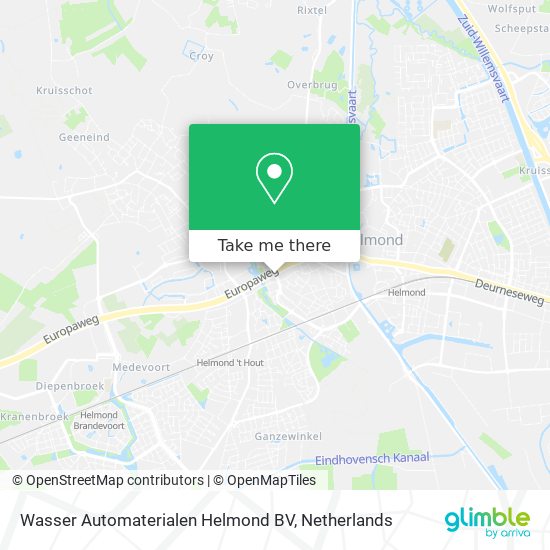 Wasser Automaterialen Helmond BV map