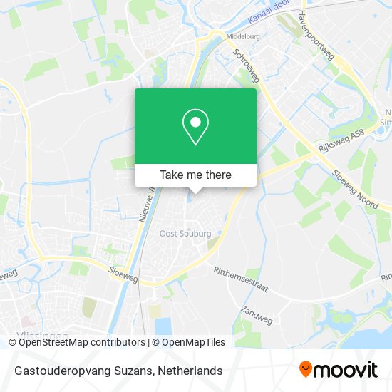 Gastouderopvang Suzans map
