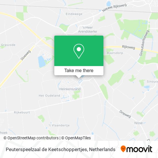 Peuterspeelzaal de Keetschoppertjes Karte