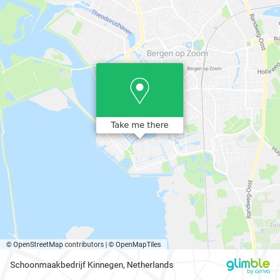 Schoonmaakbedrijf Kinnegen map