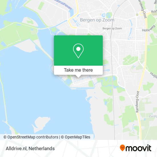 Alldrive.nl map