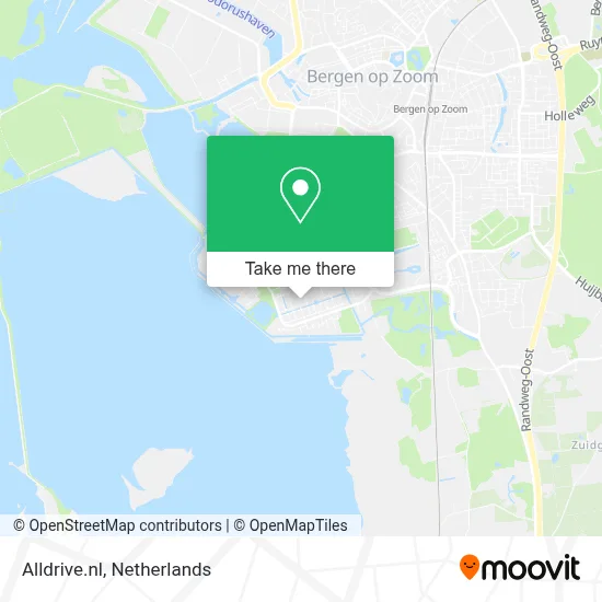 Alldrive.nl map