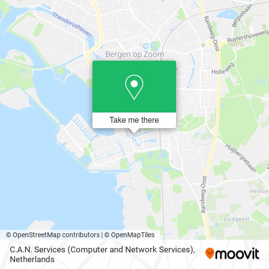 C.A.N. Services (Computer and Network Services) map