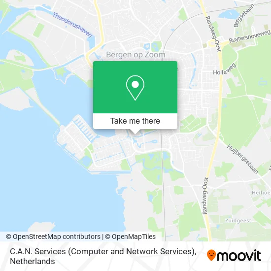 C.A.N. Services (Computer and Network Services) map