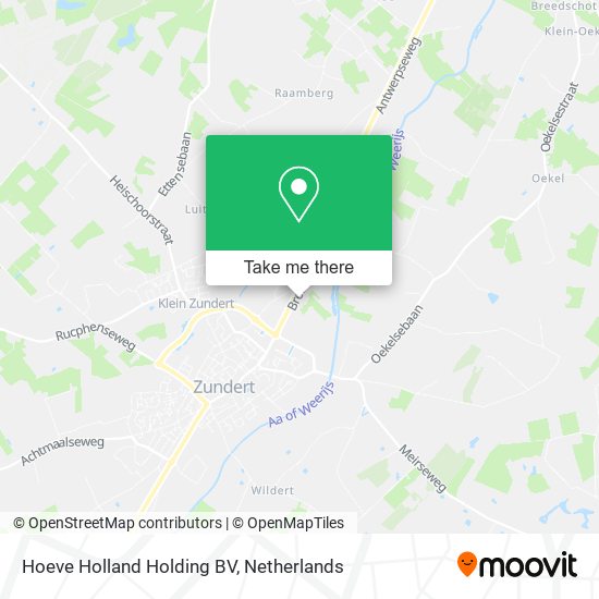 Hoeve Holland Holding BV map