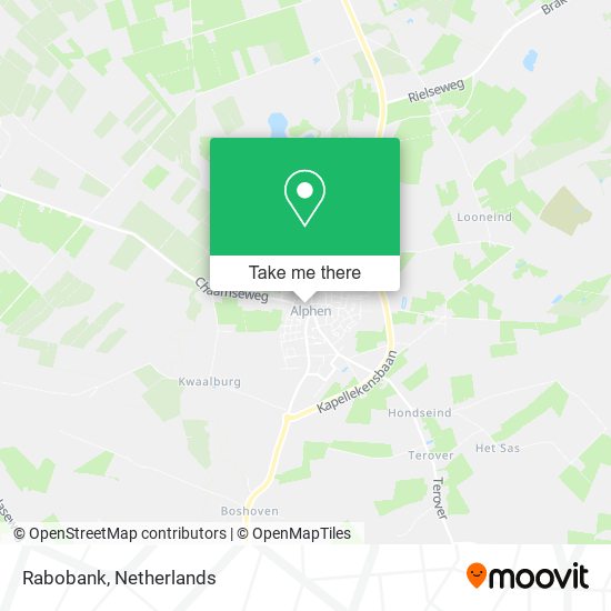 Rabobank map