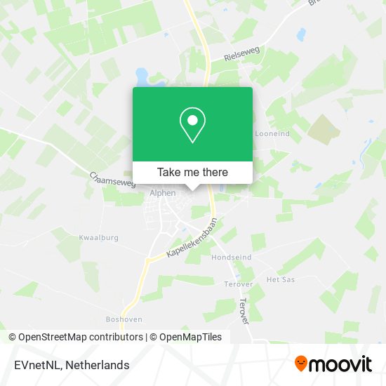 EVnetNL map