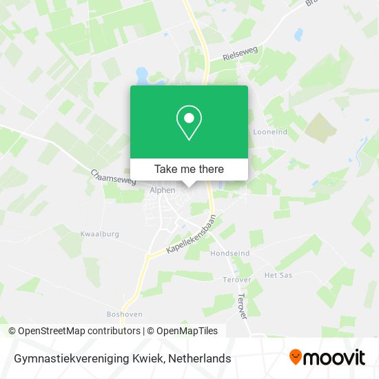 Gymnastiekvereniging Kwiek Karte