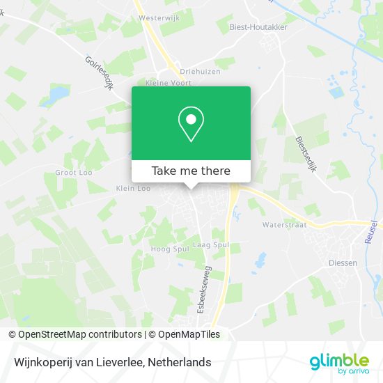 Wijnkoperij van Lieverlee map