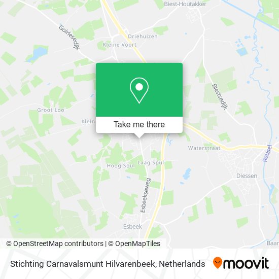 Stichting Carnavalsmunt Hilvarenbeek map