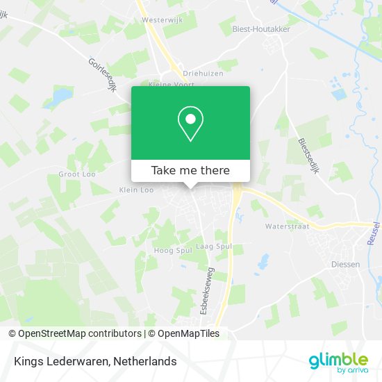 Kings Lederwaren map