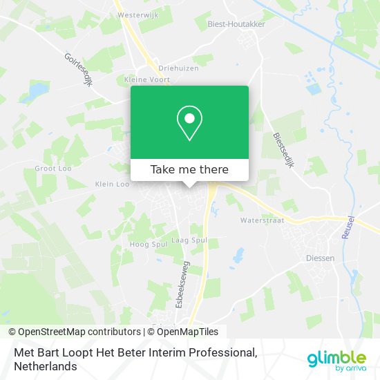 Met Bart Loopt Het Beter Interim Professional map