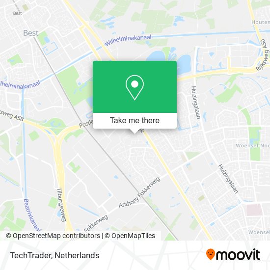 TechTrader map