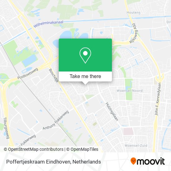 Poffertjeskraam Eindhoven map