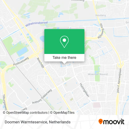 Doomen Warmteservice map
