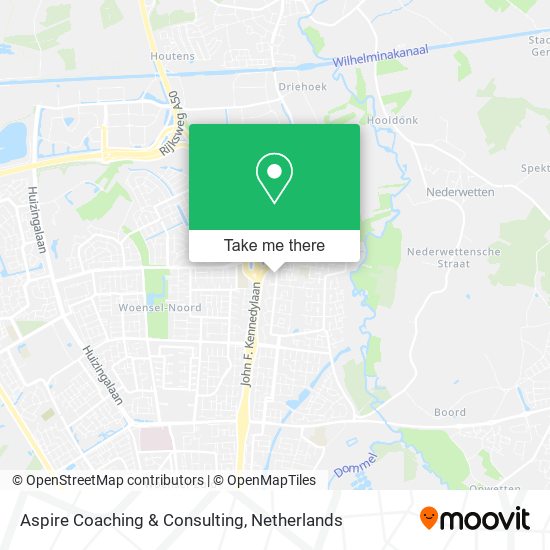 Aspire Coaching & Consulting map