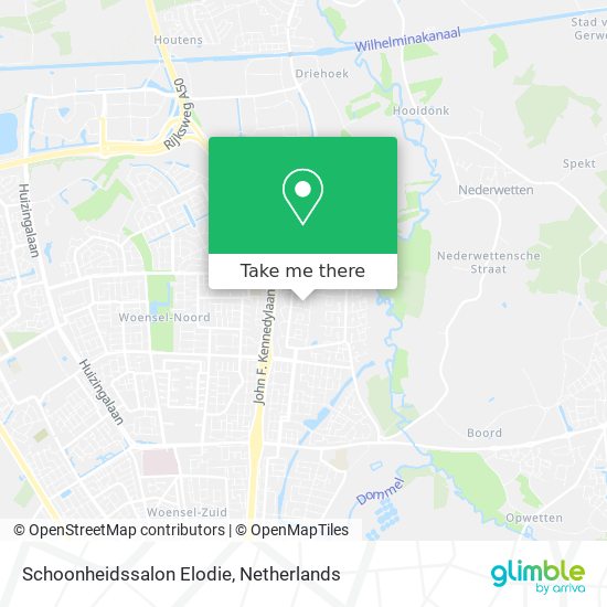 Schoonheidssalon Elodie map