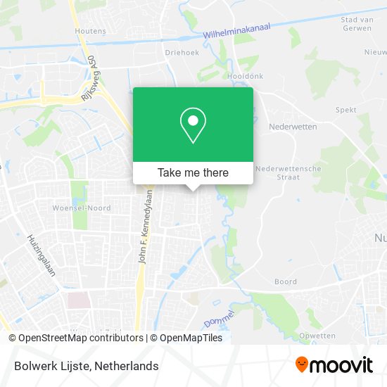 Bolwerk Lijste map