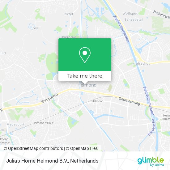 Julia's Home Helmond B.V. map