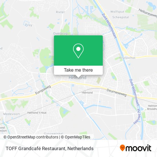 TOFF Grandcafé Restaurant map