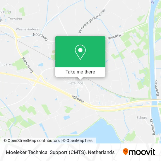 Moeleker Technical Support (CMTS) map