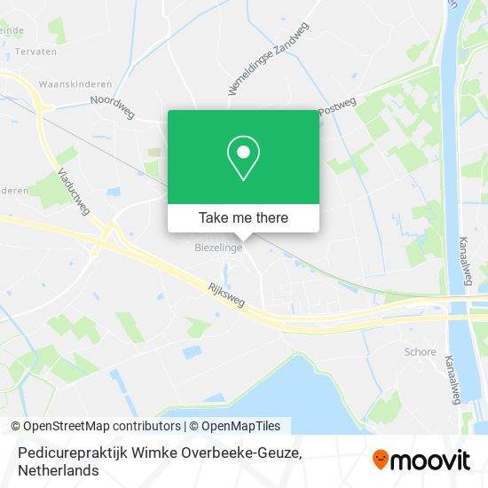 Pedicurepraktijk Wimke Overbeeke-Geuze map