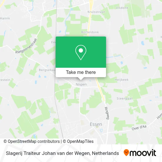 Slagerij Traiteur Johan van der Wegen map