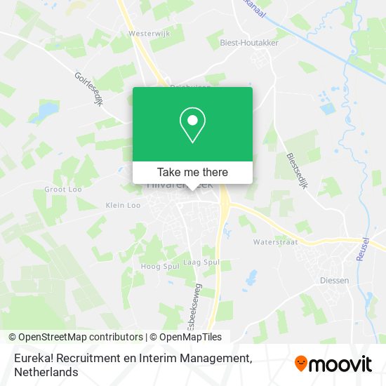 Eureka! Recruitment en Interim Management map