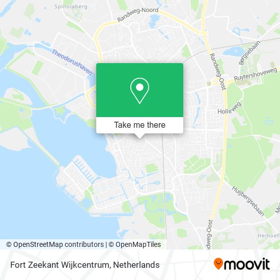 Fort Zeekant Wijkcentrum map