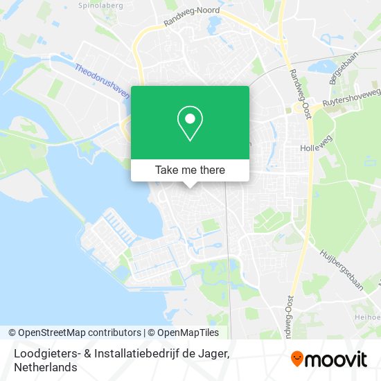 Loodgieters- & Installatiebedrijf de Jager map