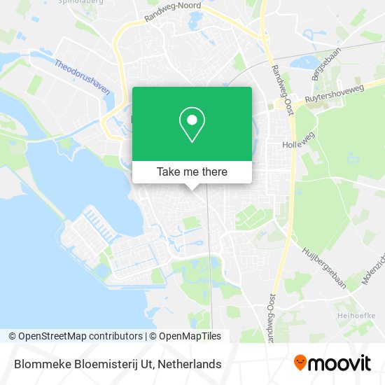 Blommeke Bloemisterij Ut map