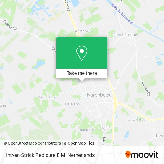 Intven-Strick Pedicure E M map