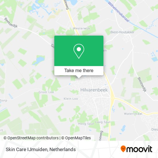 Skin Care IJmuiden map