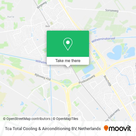 Tca Total Cooling & Airconditioning BV map