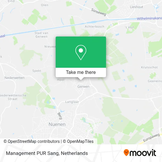 Management PUR Sang map