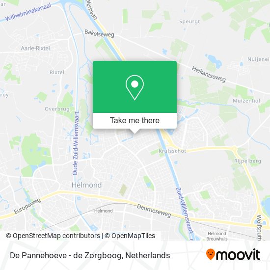 De Pannehoeve - de Zorgboog map