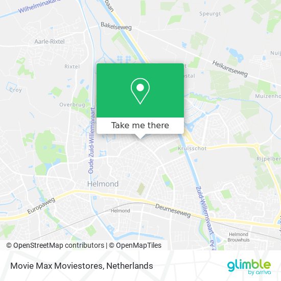 Movie Max Moviestores map