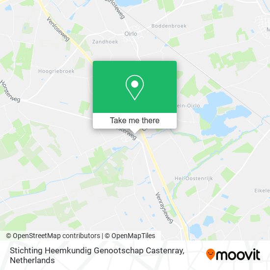 Stichting Heemkundig Genootschap Castenray map