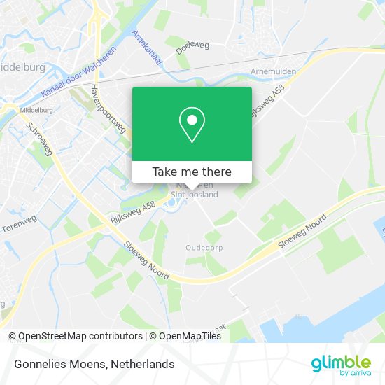 Gonnelies Moens map