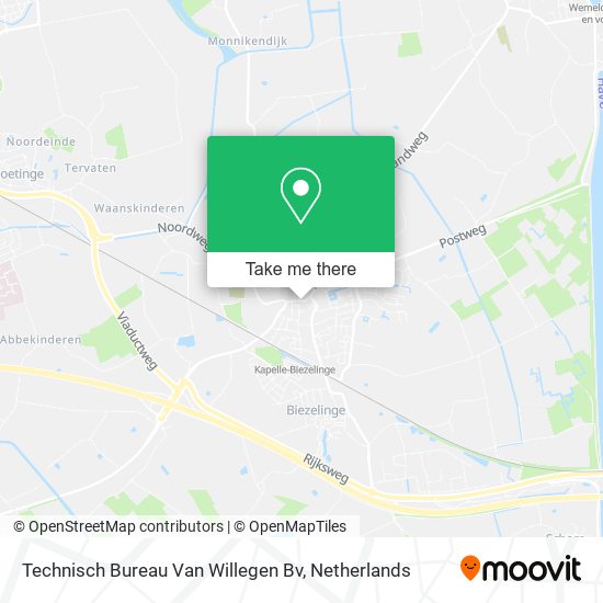 Technisch Bureau Van Willegen Bv Karte