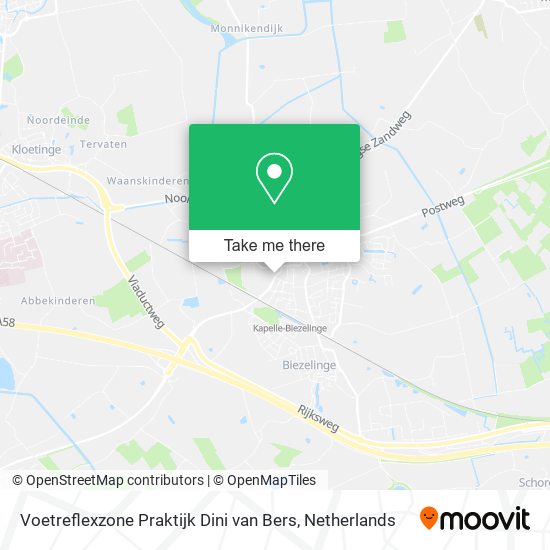 Voetreflexzone Praktijk Dini van Bers map